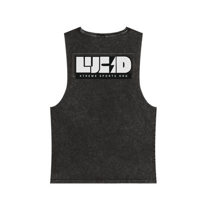 Lucid Block Logo Stonewash Tank