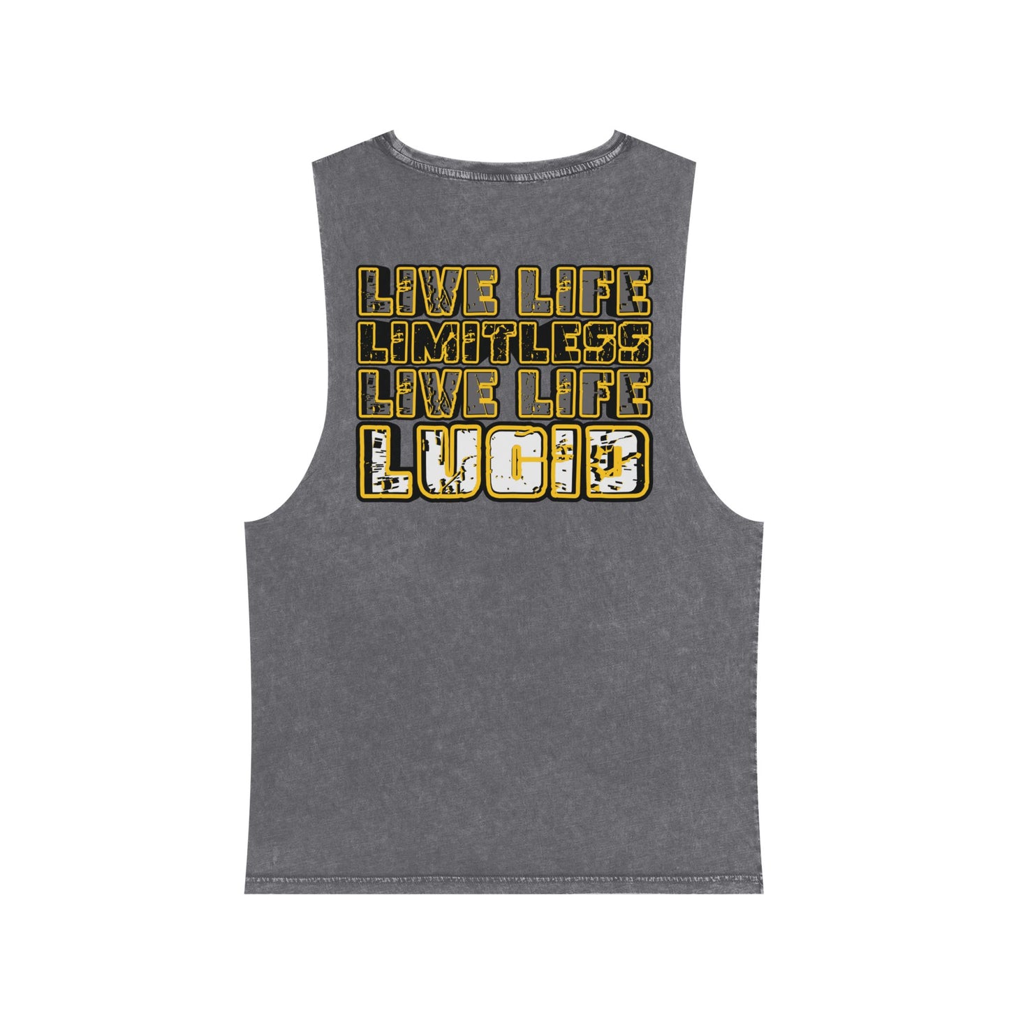 Live Life Limitless Stonewash Tank