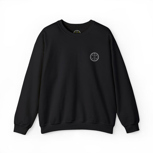 Minimalist Embroidered Logo Crewneck