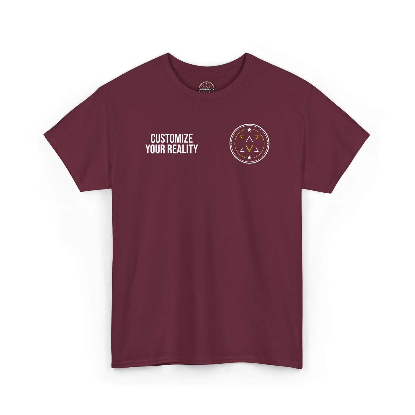 Customize Your Reality Block Logo Tee