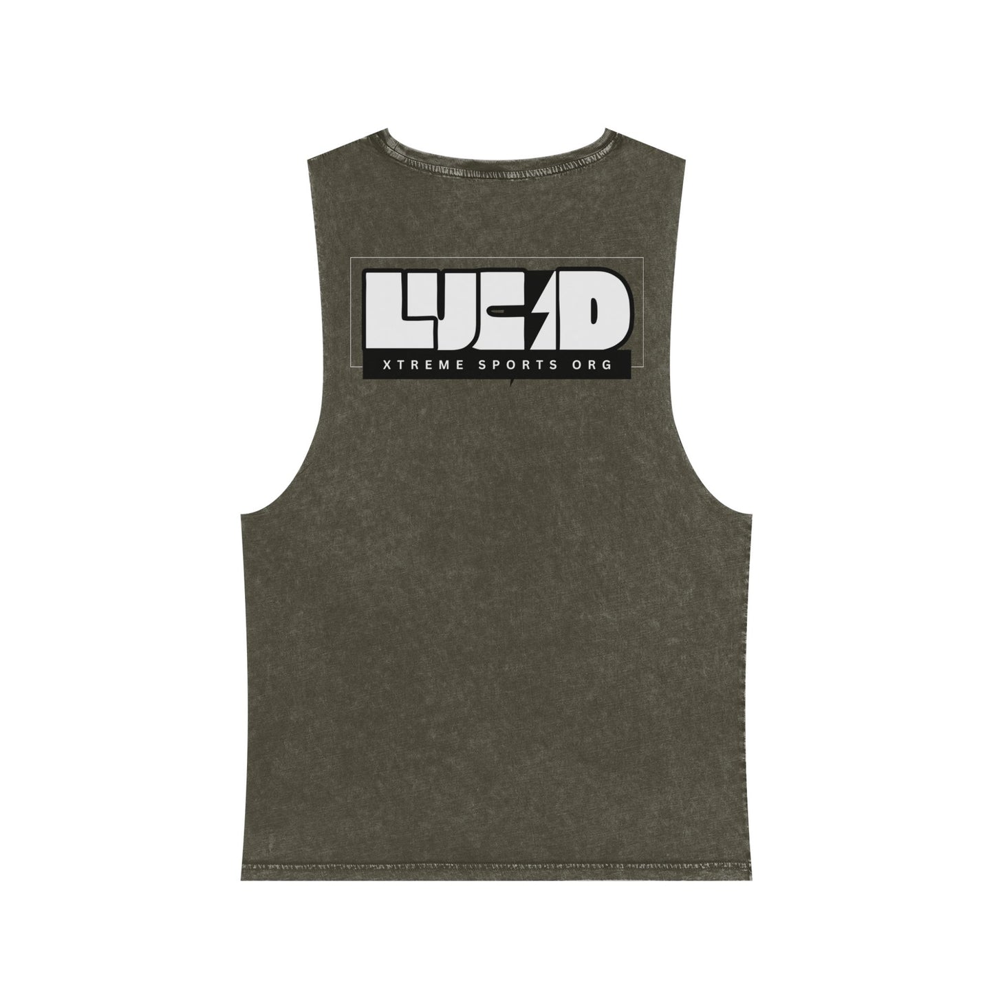 Lucid Block Logo Stonewash Tank
