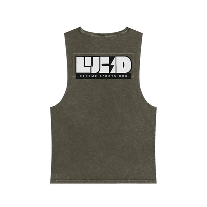 Lucid Block Logo Stonewash Tank