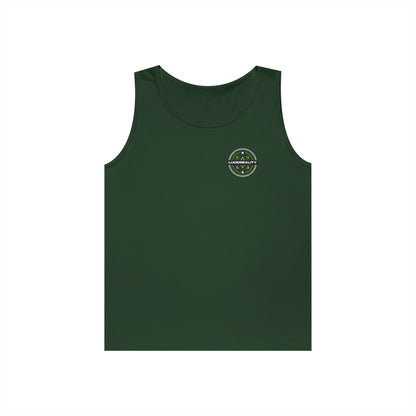 Purple Where Others Dream Tank, front view, flat lay