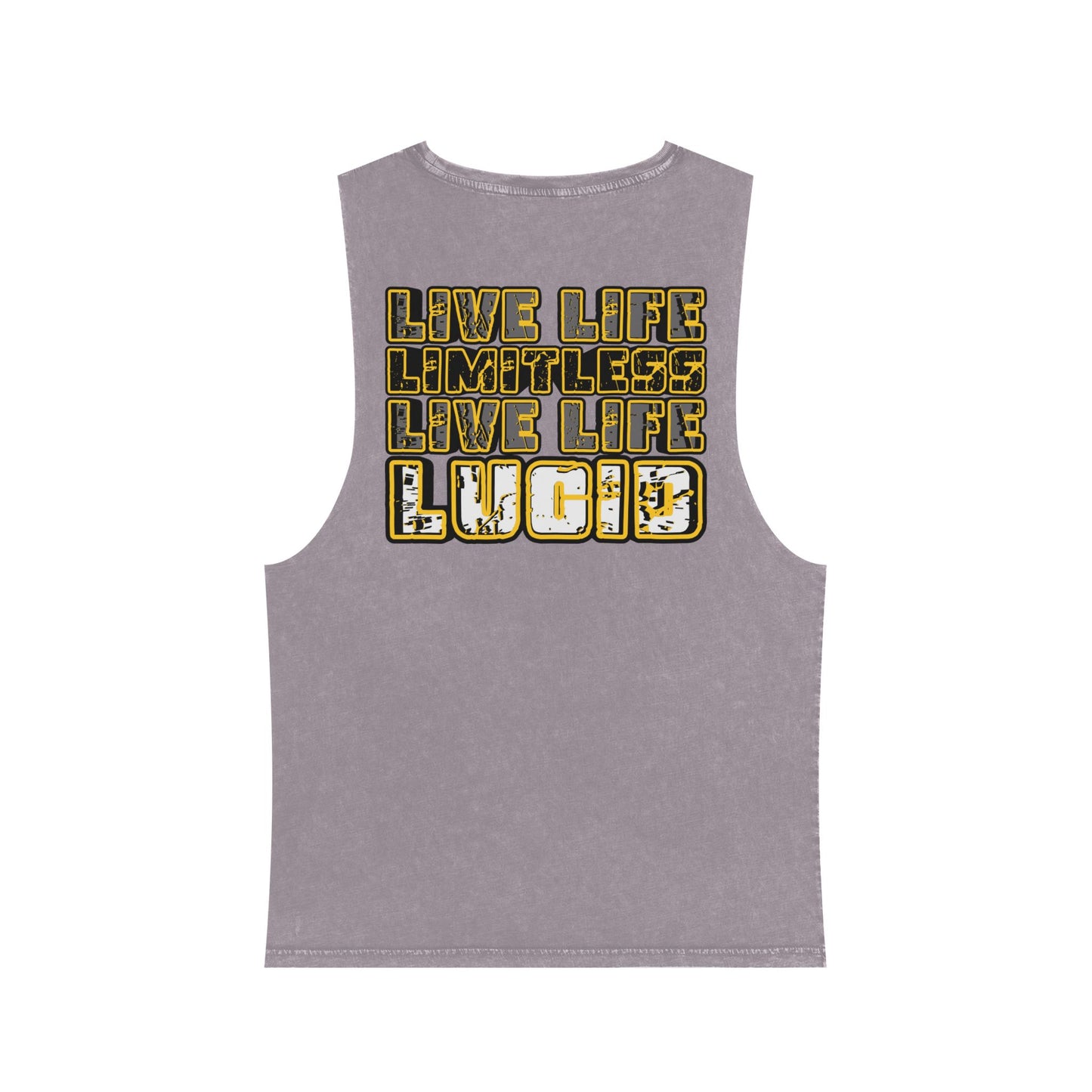 Live Life Limitless Stonewash Tank