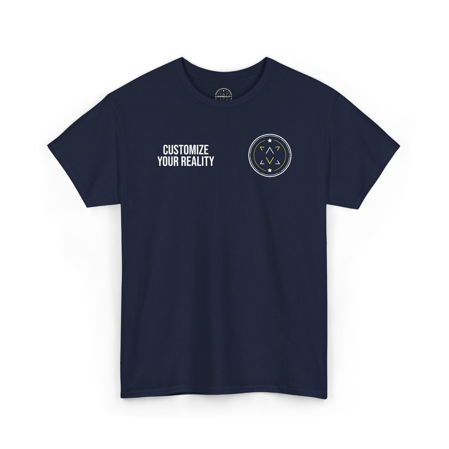 Customize Your Reality Block Logo Tee