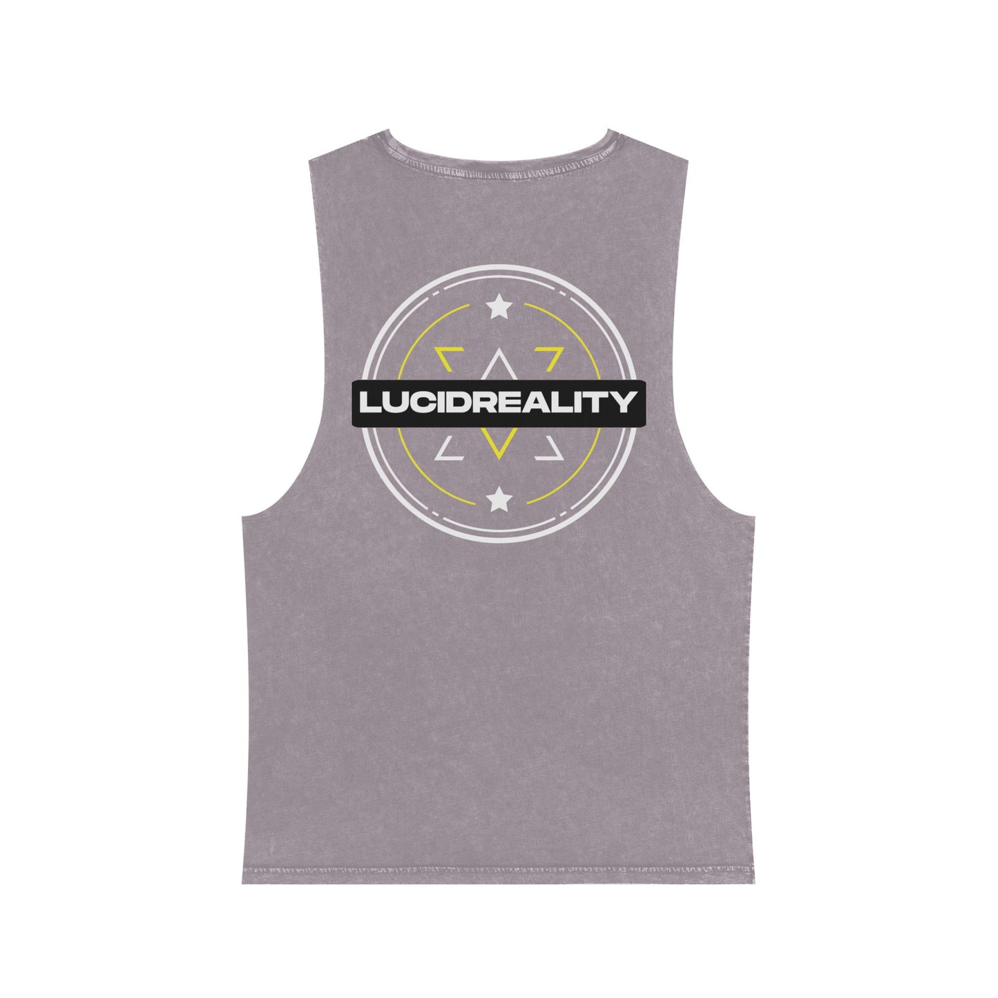 Lucid Reality Emblem Stonewash Tank