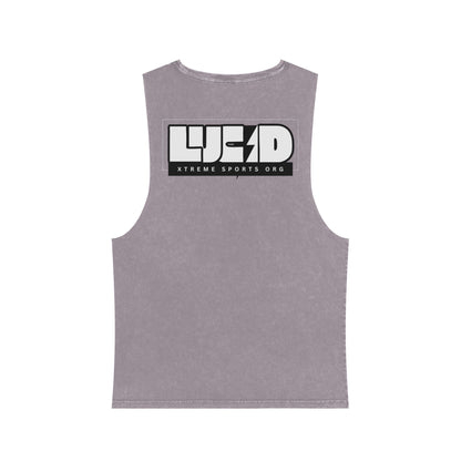 Lucid Block Logo Stonewash Tank