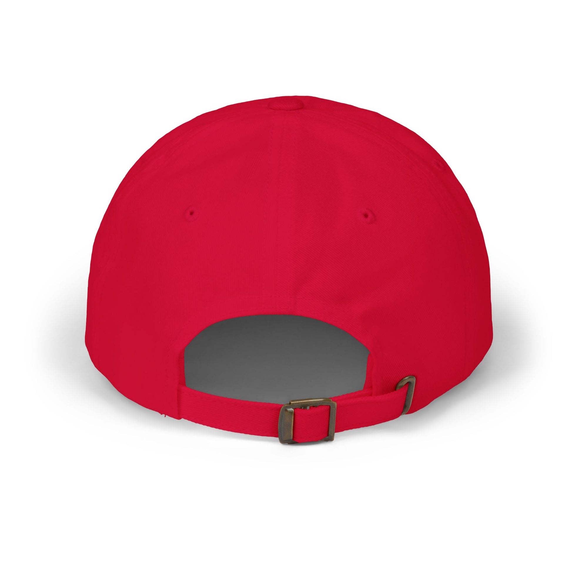 Back panel of the Lucid Reality dad hat with adjustable closure.