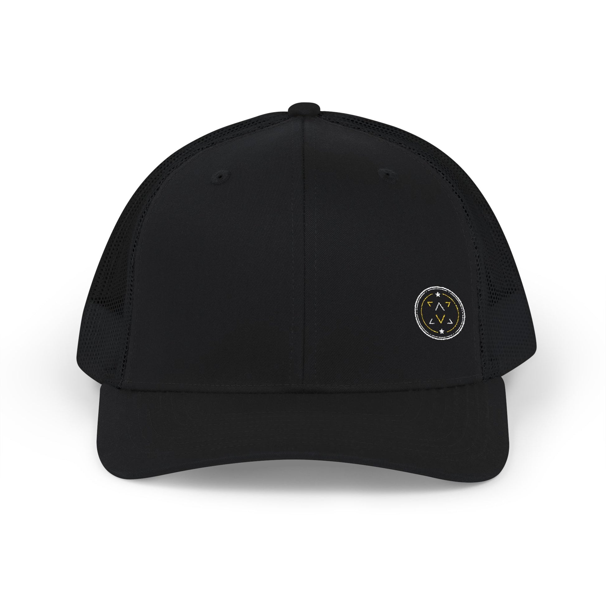 Lucid Reality Logo Trucker Hat, a Richardson 112 structured mesh-back snapback