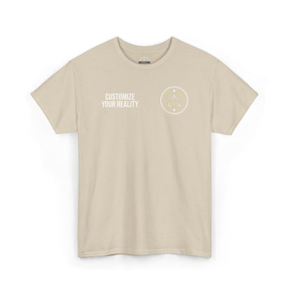 Customize Your Reality Block Logo Tee