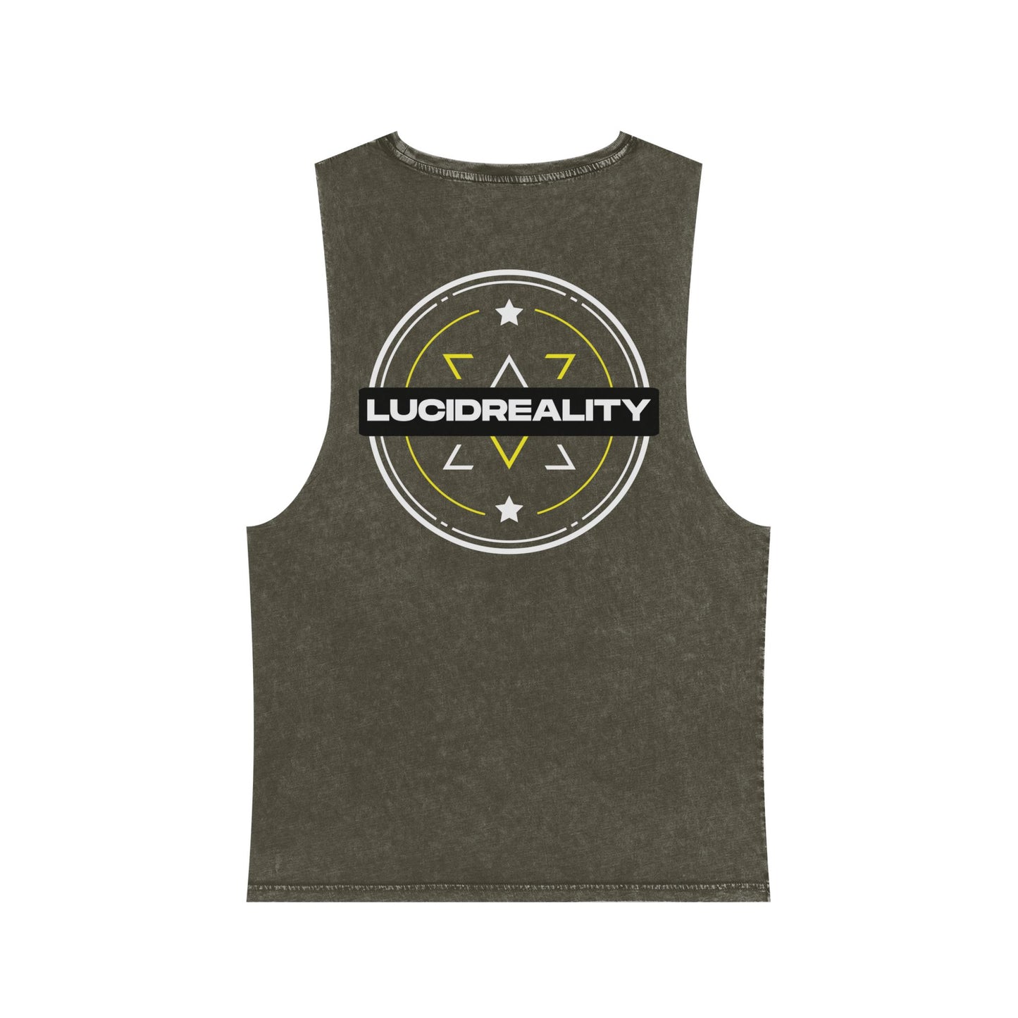 Lucid Reality Emblem Stonewash Tank