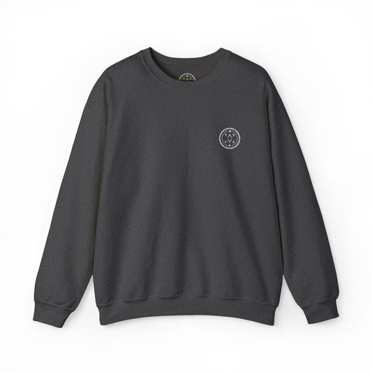 Minimalist Embroidered Logo Crewneck