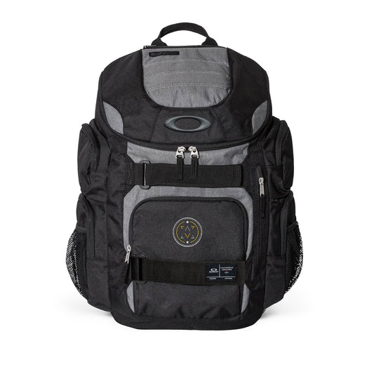 Blackout Lucid Reality Oakley Enduro 2.0 30L backpack, front with emblem