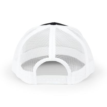 Lucid Reality trucker hat with breathable trucker mesh back panels