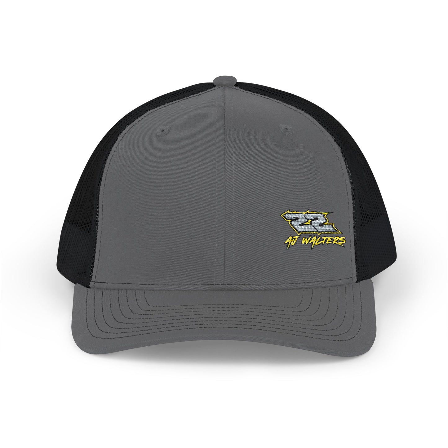 AJ Walters 22 rider trucker cap, veteran-owned extreme sports apparel