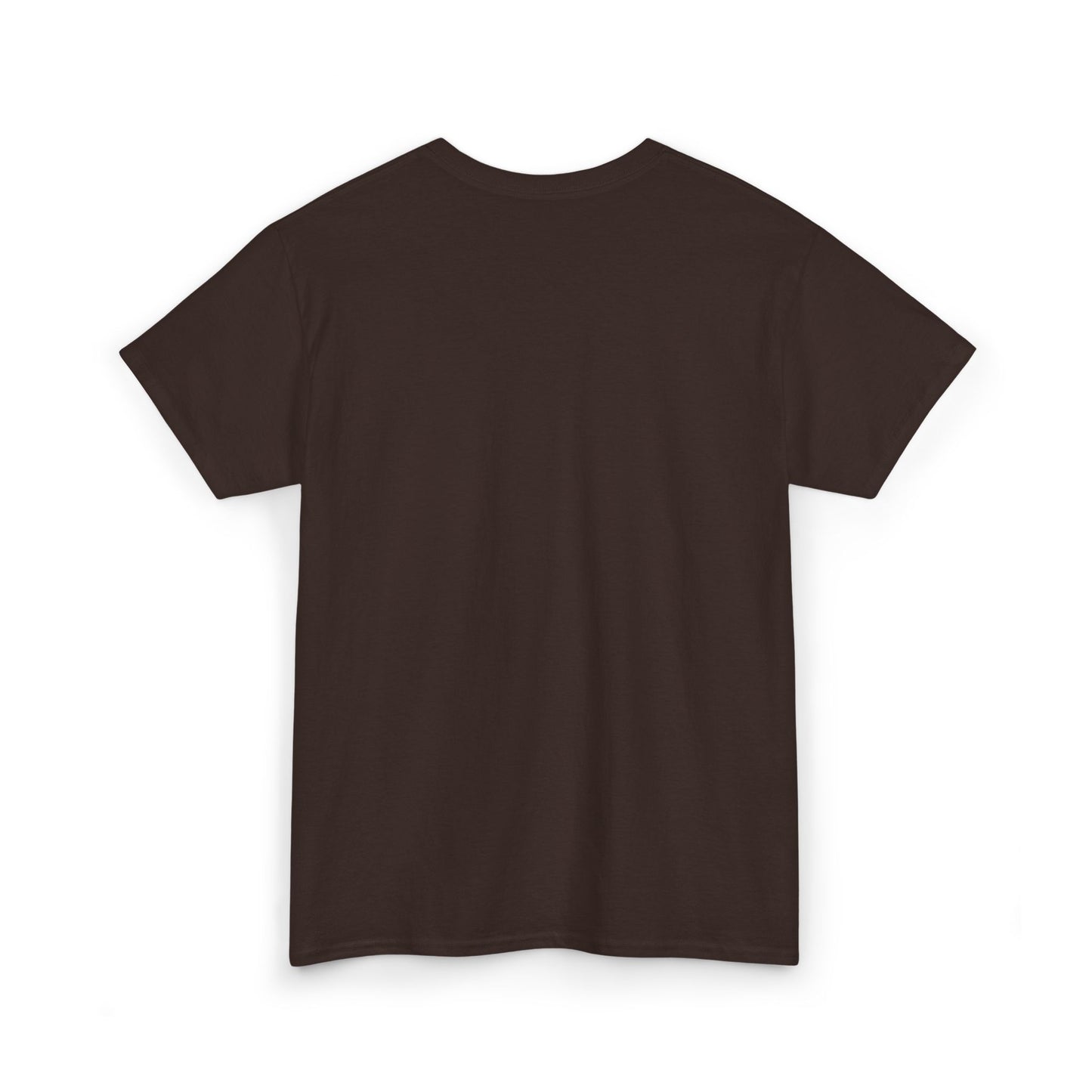 Dark Chocolate Logo Tee, front Lucid Reality logo, flat lay