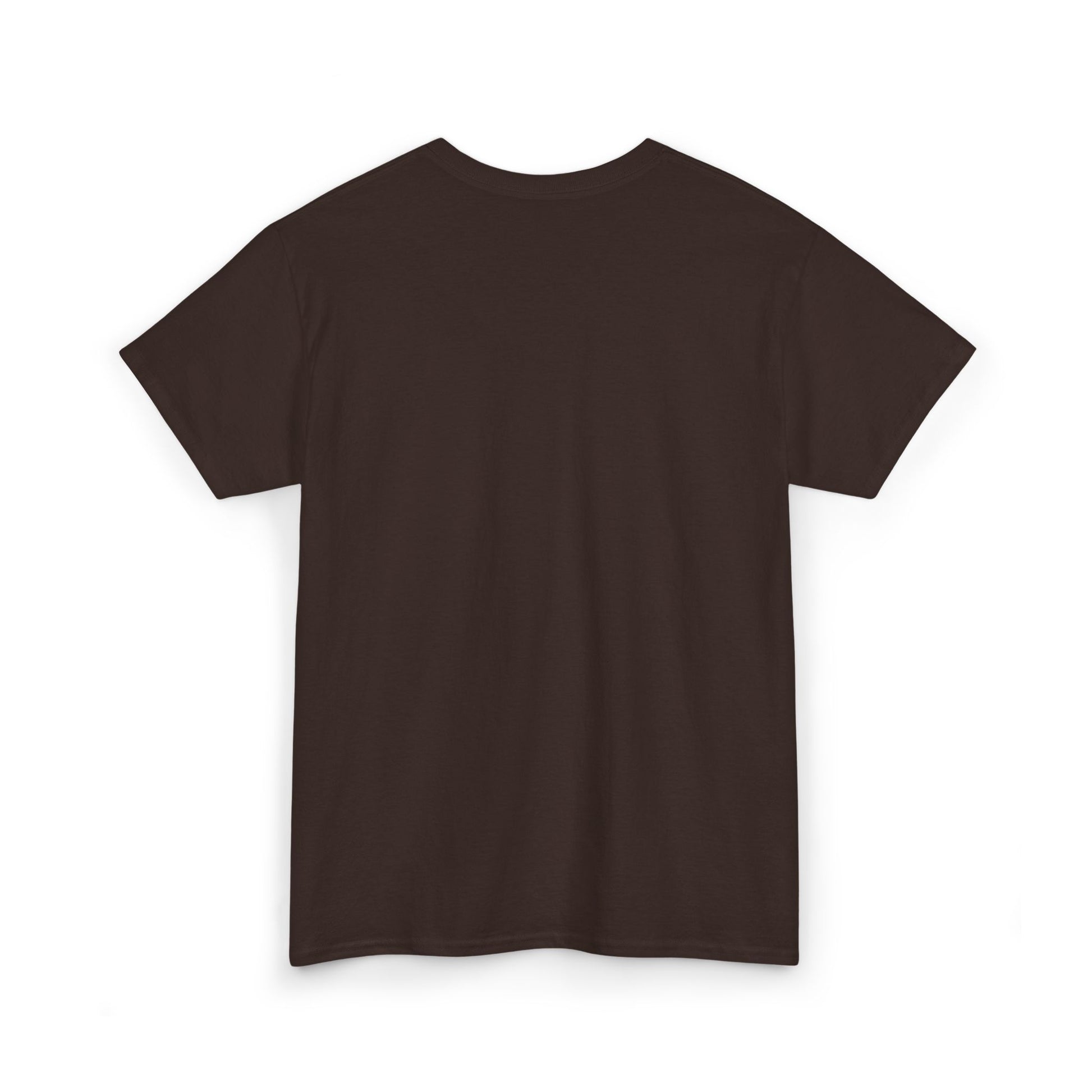 Dark Chocolate Logo Tee, front Lucid Reality logo, flat lay