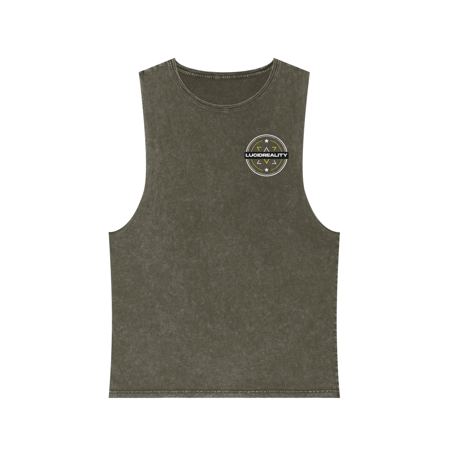 Block Logo Stonewash Tank