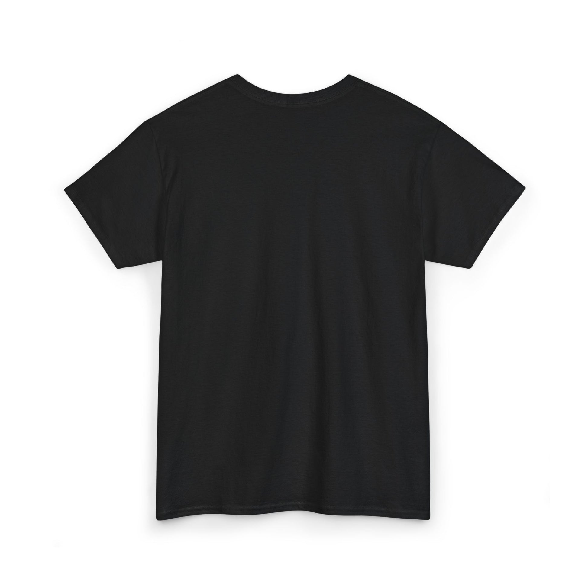 Front product mockup of the Lucid Reality Minimalist Embroidered Logo Tee – White & Gold