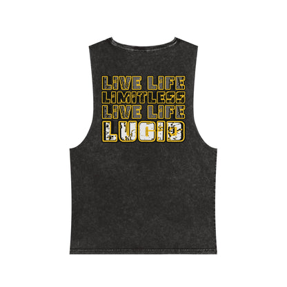 Live Life Limitless Stonewash Tank