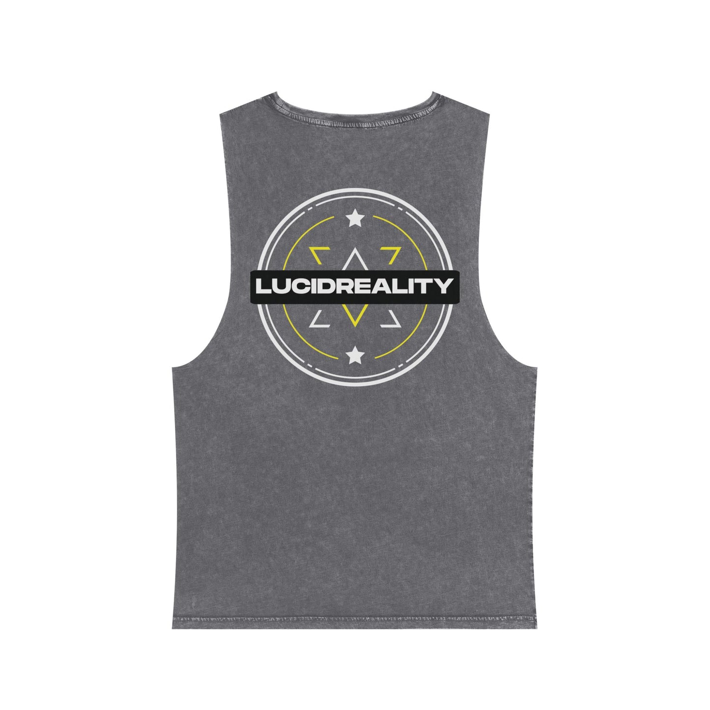 Lucid Reality Emblem Stonewash Tank
