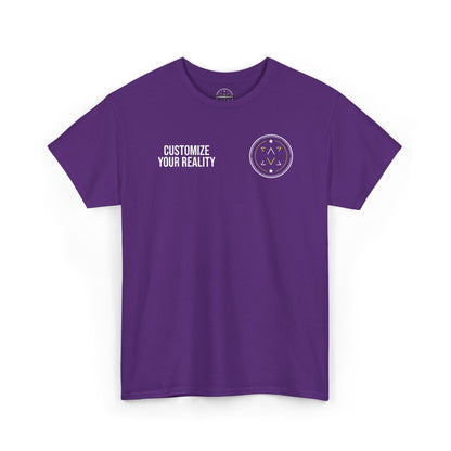 Customize Your Reality Block Logo Tee