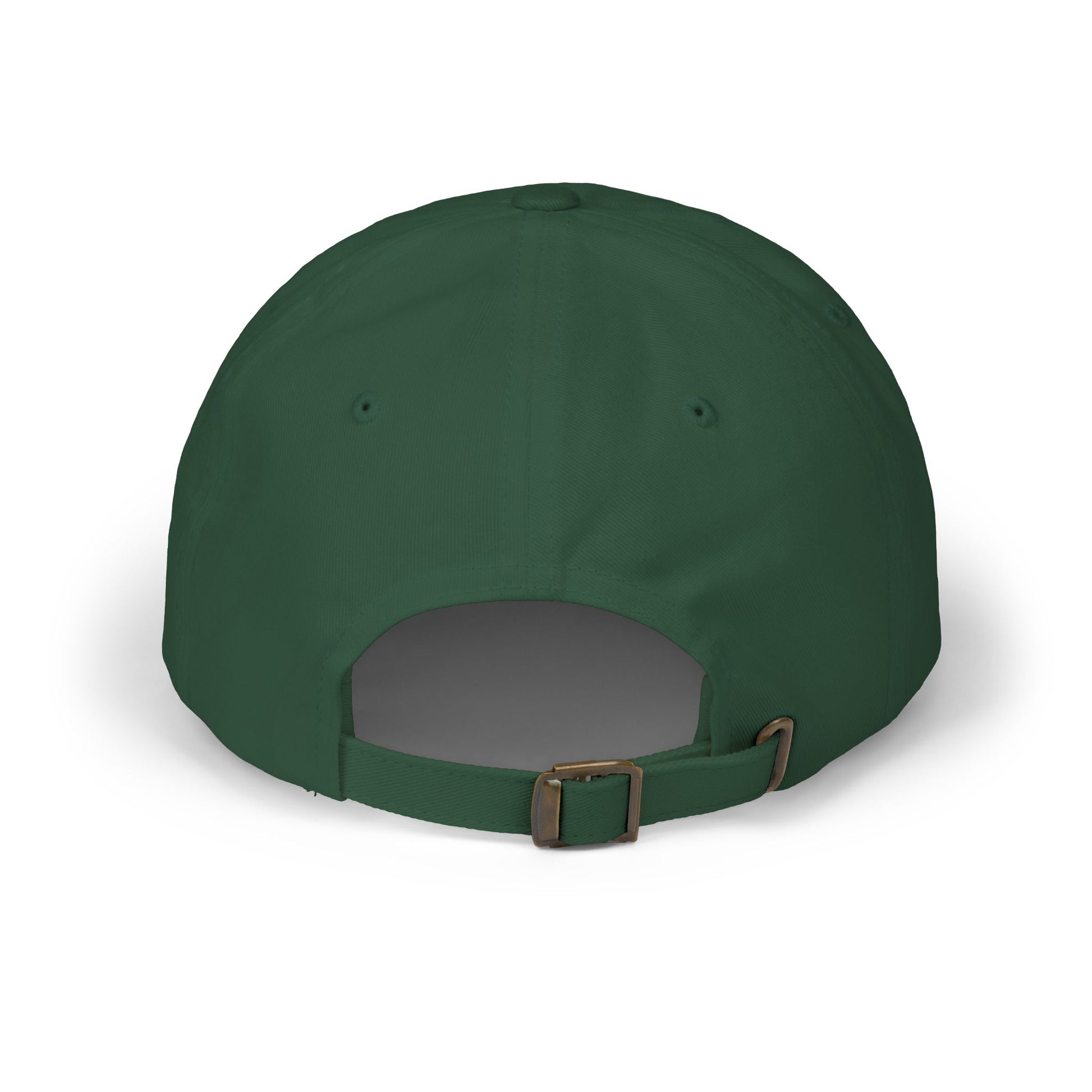 Lucid Reality embroidered dad hat shown from the back.